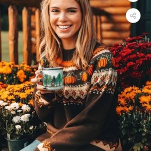 Kjp cozy pumpkin sweater